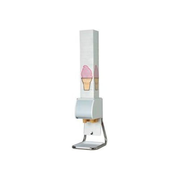 Dispense Rite Dispense-Rite Countertop Boxed Cone Dispenser BCDS-BFL